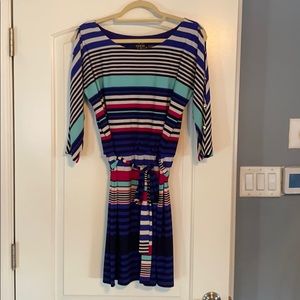 Guess striped dress size 10